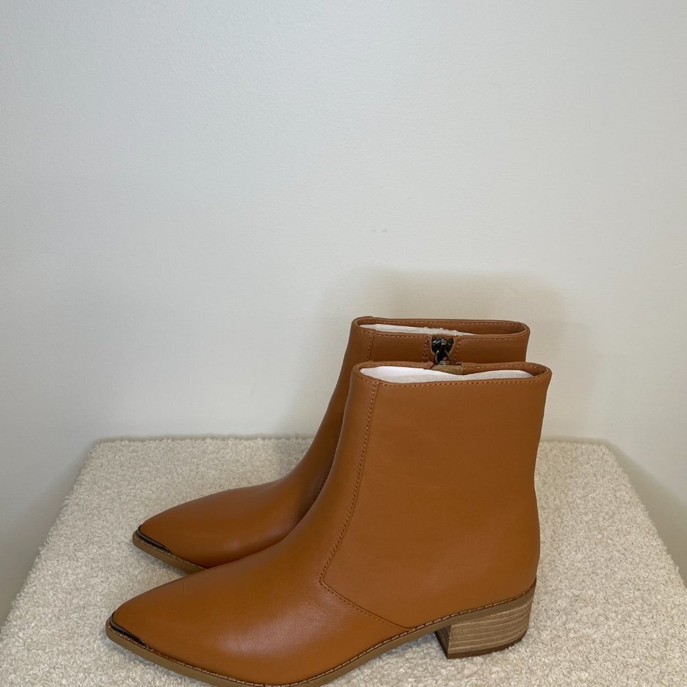 Botkier | Greer Block Heel Booties | Tan - image 4